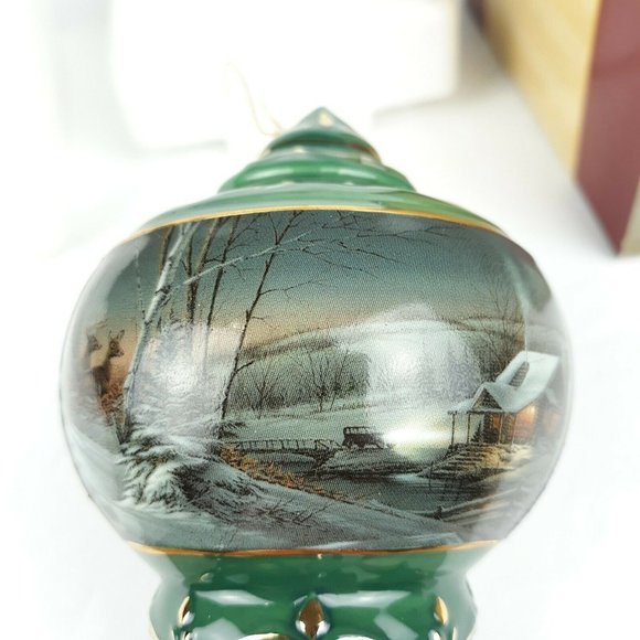 Terry Redlin Evening With Friends Christmas Ornament Wild Wings Collection - Picture 5 of 12